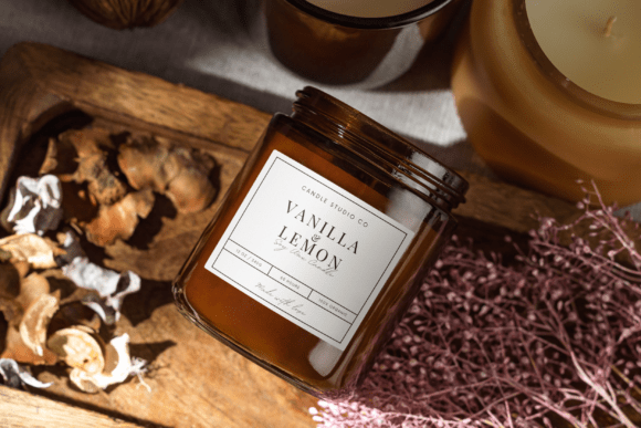 Download Canva Printable Candle Labels Template - Canva printable Collection