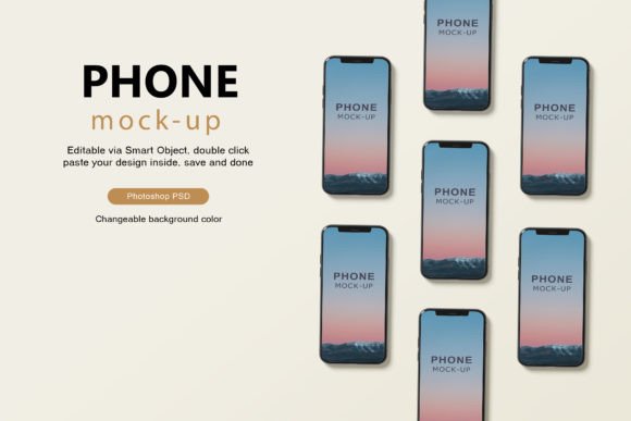 Download Mobile Phone Screen Mockup Template - Mockup template Collection