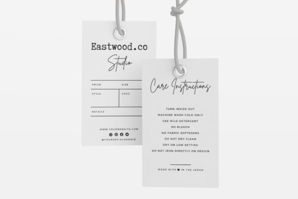 Download Canva Printable Hang Tag Template - Canva printable Collection