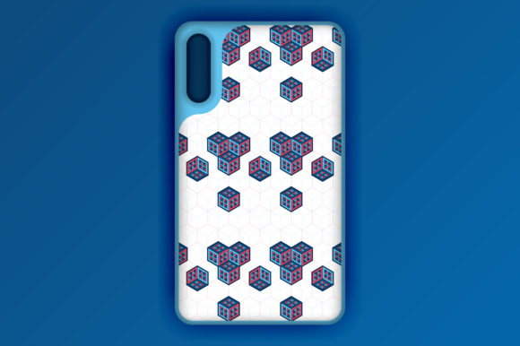 Download Blue Mobile Phone Screen Mockup Template - Mockup template Collection