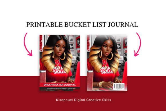 Download CANVA PRINTABLE BUCKET LIST JOURNAL - Canva printable Collection