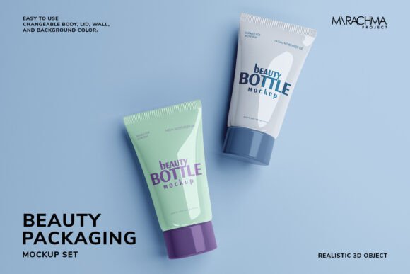 Download Beauty Packaging Mockup Set - Beauty packaging Collection
